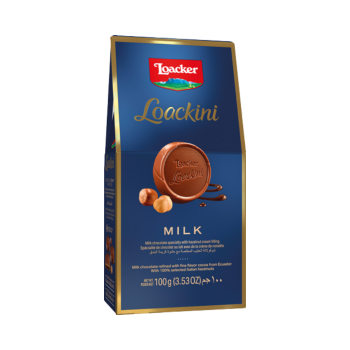 757179 Loacker Loackini Milk, Pralinen, 100g
